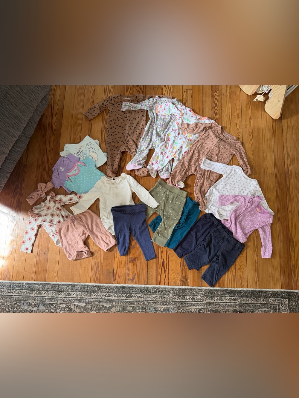 Baby Girl 6-9M Clothing Lot Carter’s Disney Gerber Cat & Jack 17+ Pieces